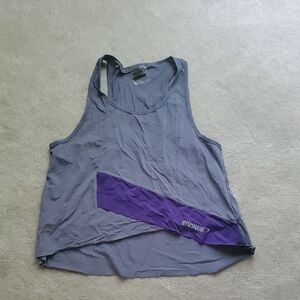 Gymshark Women's Purple Tank Top